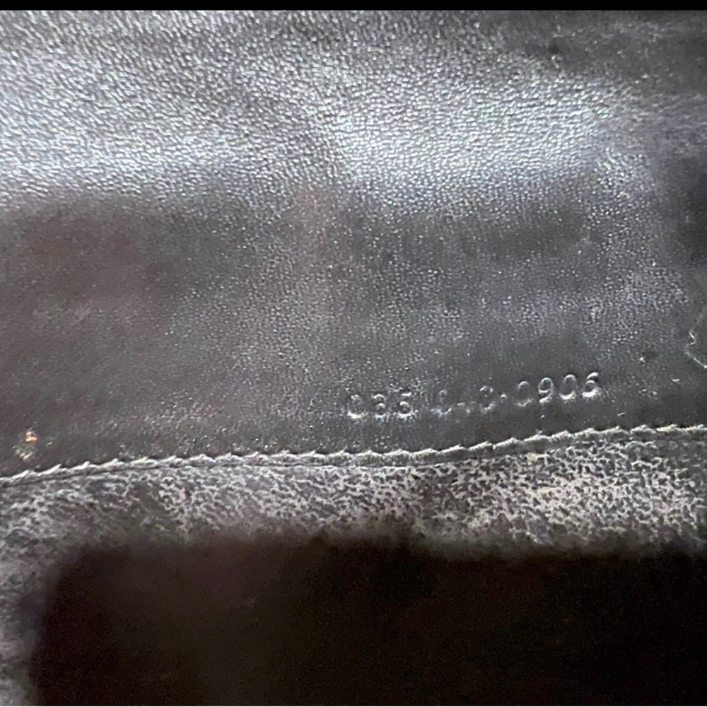 AUTHENTIC Gucci Black GG MARMONT Chain Wristlet w/Gold Hardware /Cert attached - Picture 8 of 10